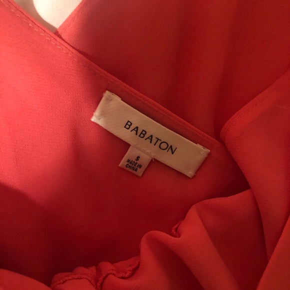 Babaton blouse in a peachy orange colour 💕 - Picture 2 of 6
